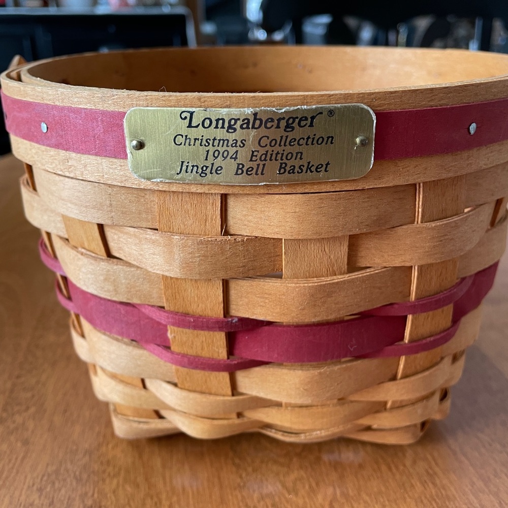 Longaberger 1994 Jingle Bell Basket